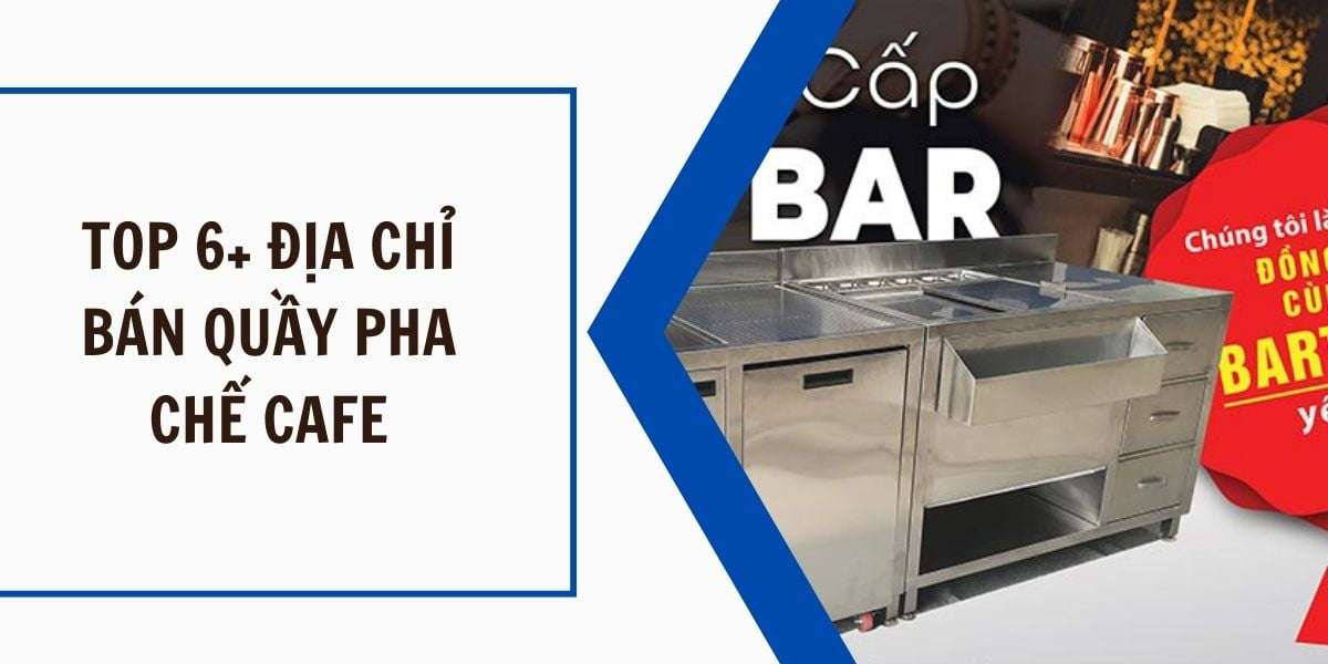 Thiết kế và thi công quầy bar pha chế inox