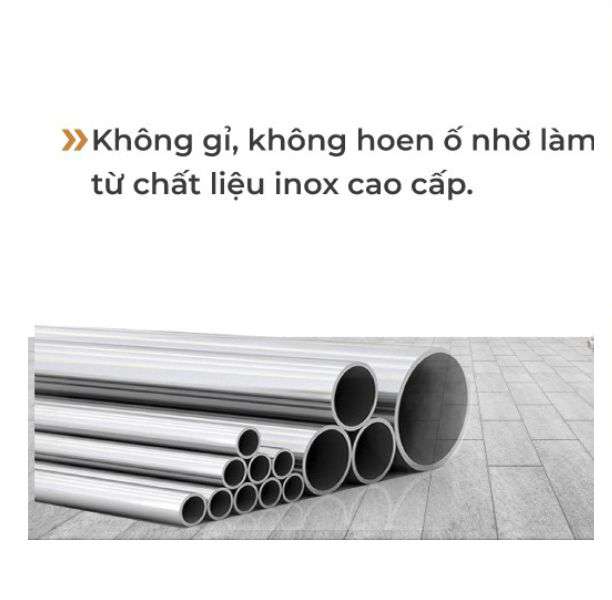 Thùng đá làm từ chất liệu inox 304 cao cấp